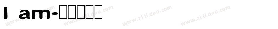 I am字体转换